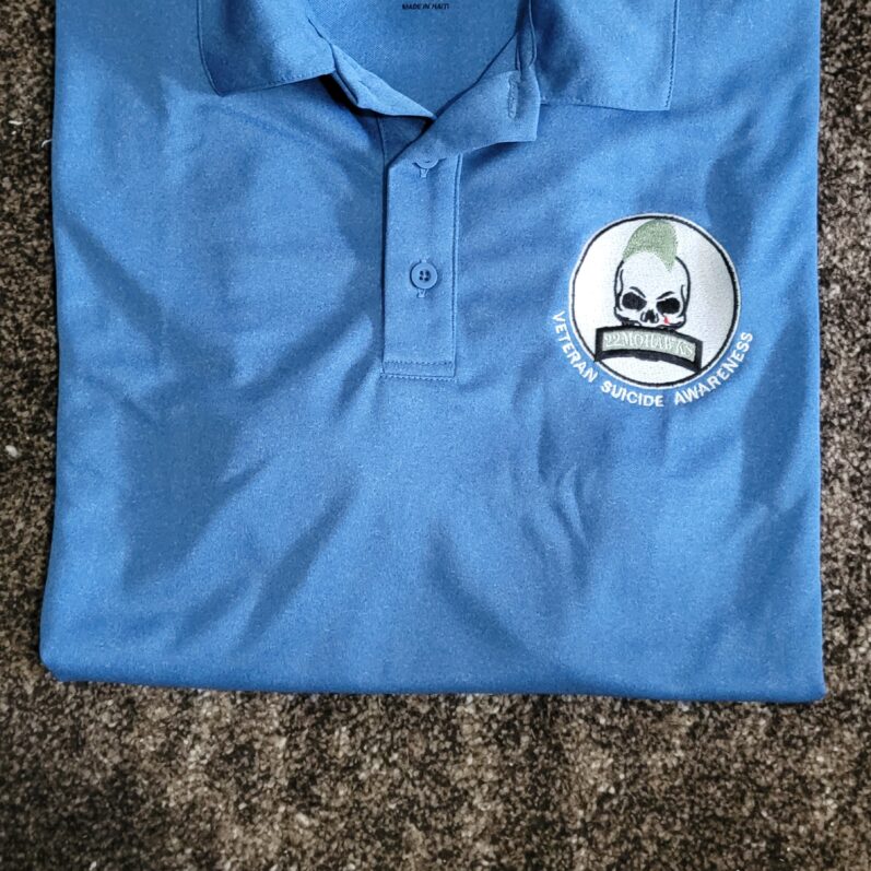 22Mohawks Embroidered Golf Polo