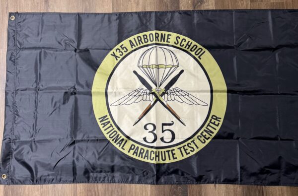 X-35 National Parachute Training Center Flag - Image 2